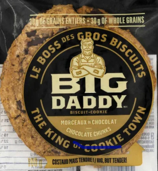 Big Daddy Giant Chocolate Chip Cookie (1 Unit)
