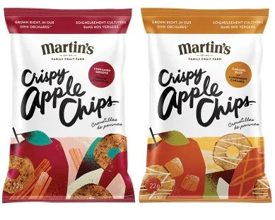 Martin's Apple Chips (2 Assorted Units)